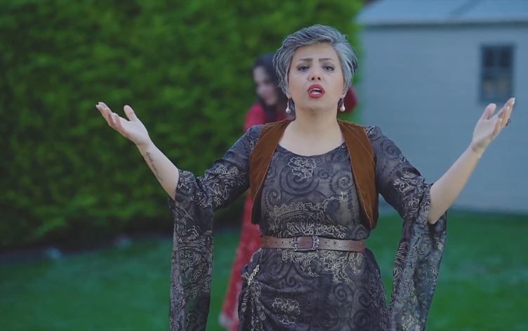 شەیدا قەوامی بەرهەمێک بۆ پاڵپشتی لە خۆپێشاندانەکانی رۆژهەڵاتی کوردستان بڵاودەکاتەوە