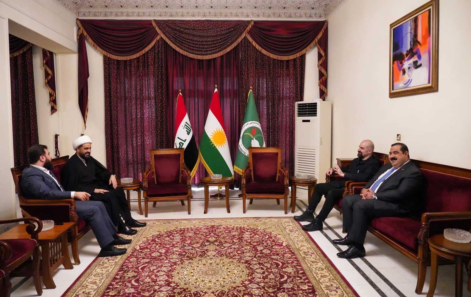 بافڵ تاڵەبانی و خەزعەلی و سامەڕائی و کلدانی داوای چارەسەری کێشەکانی نێوان هەولێر و بەغدا دەکەن