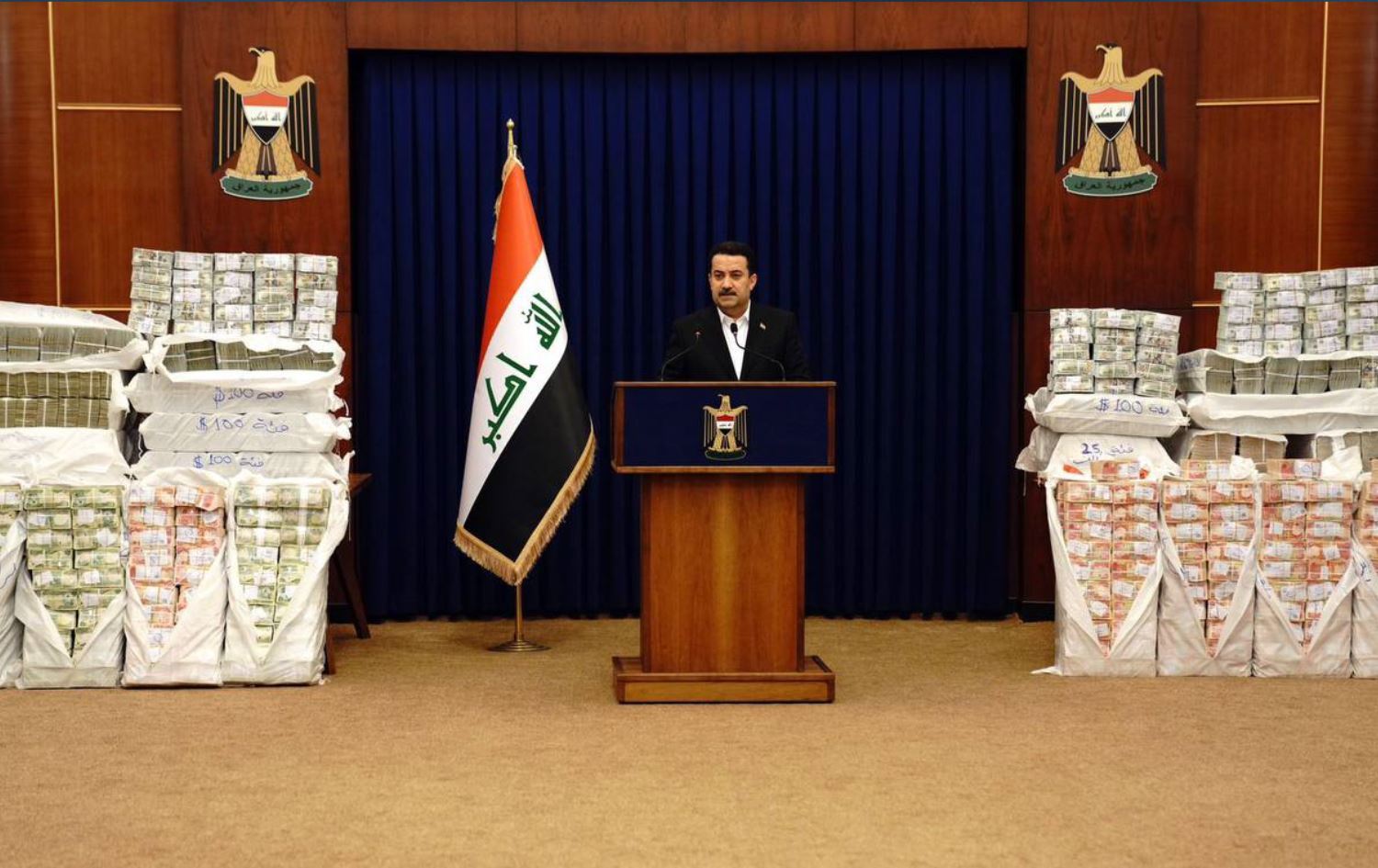 Sudani: Çalınan paranın 182 milyar dinarı geri getirildi