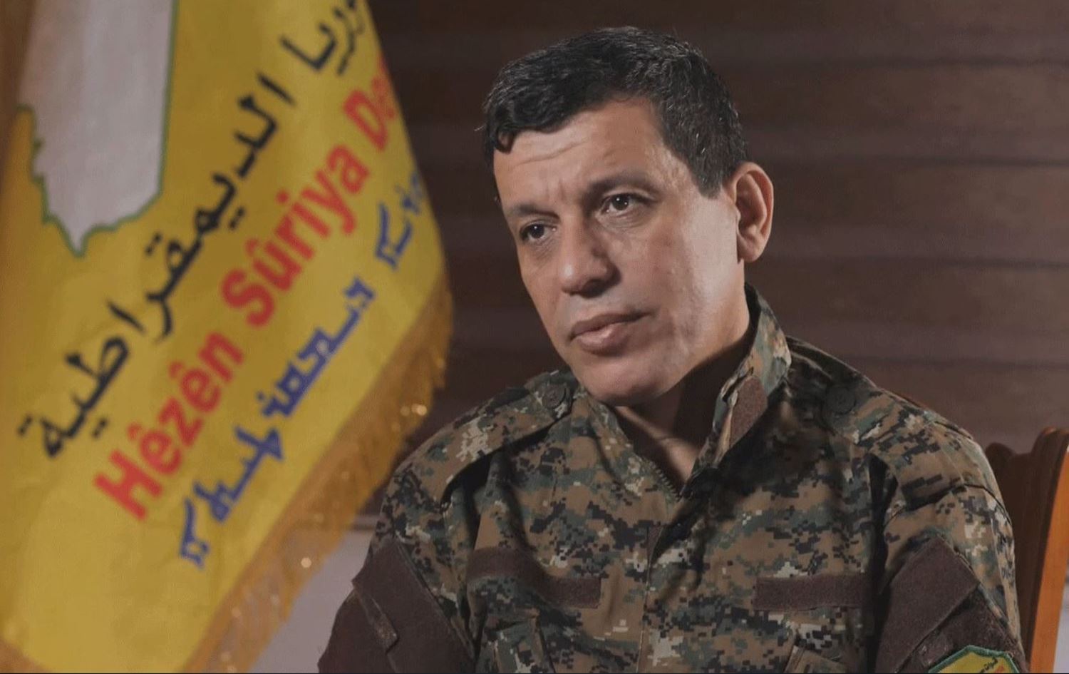 Mazlum Abdi: Türkiye sınıra askeri güç yığdı