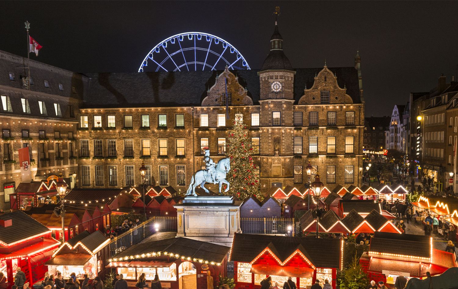 Düsseldorf’ta tehdit nedeniyle Noel pazarları kapatıldı