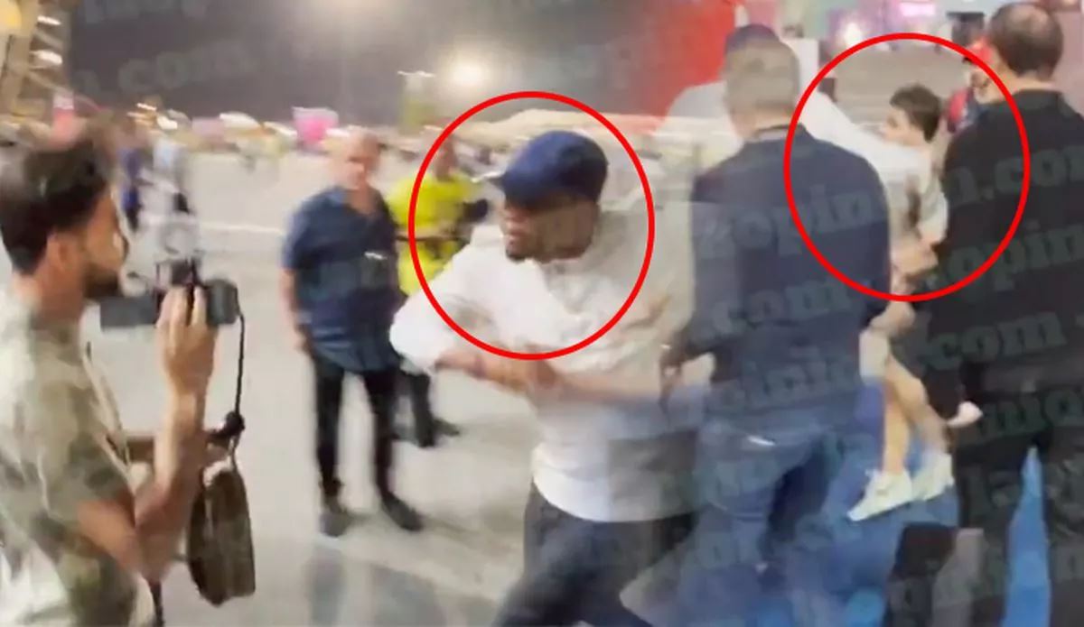 ڤیدیۆ؛ ساموێل ئیتۆ لە کامێرەمانێک دەدات