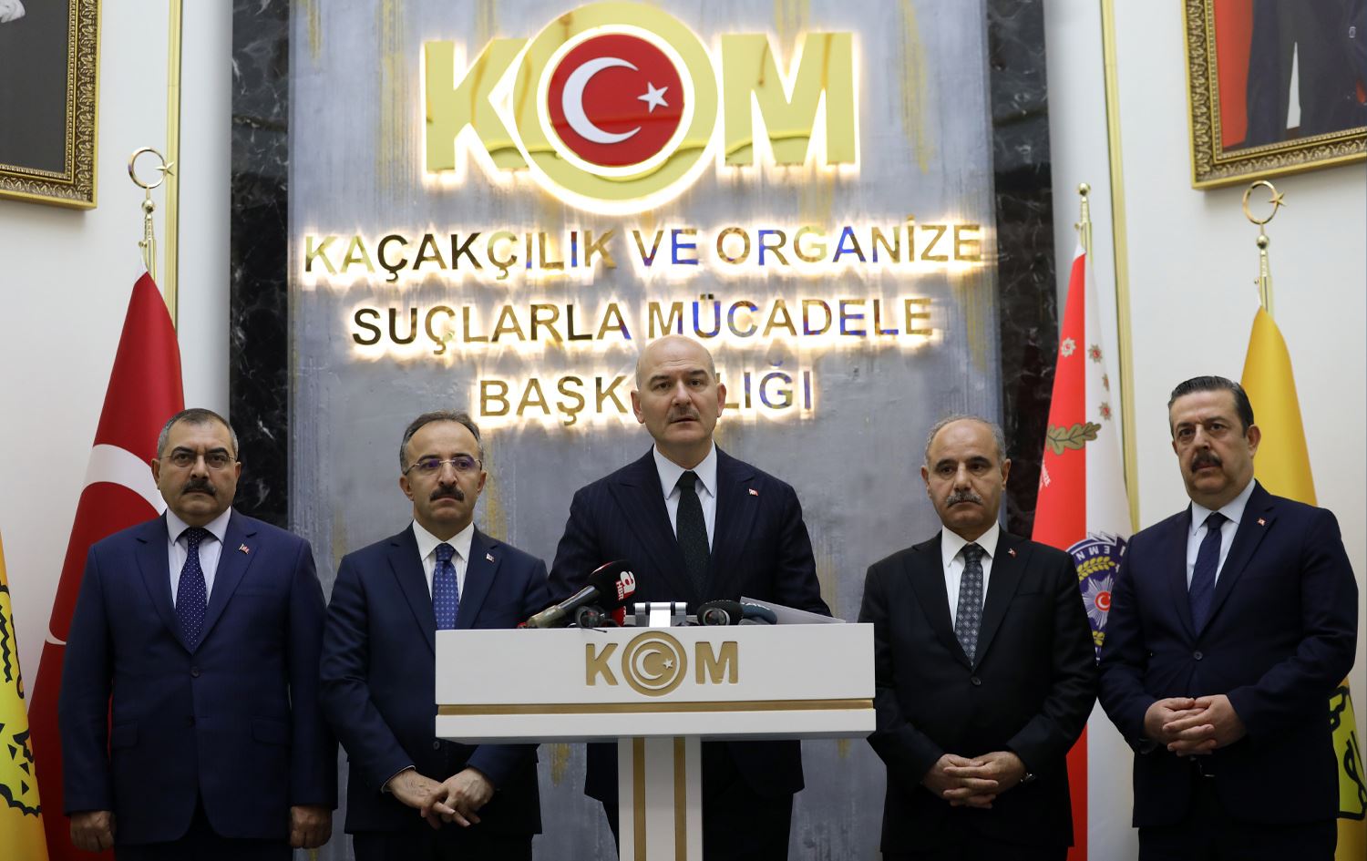 وەزیری ناوخۆی تورکیا: 400 گومانلێکراوی رێکخراوەکانی تاوانکاریمان دەستگیرکردن