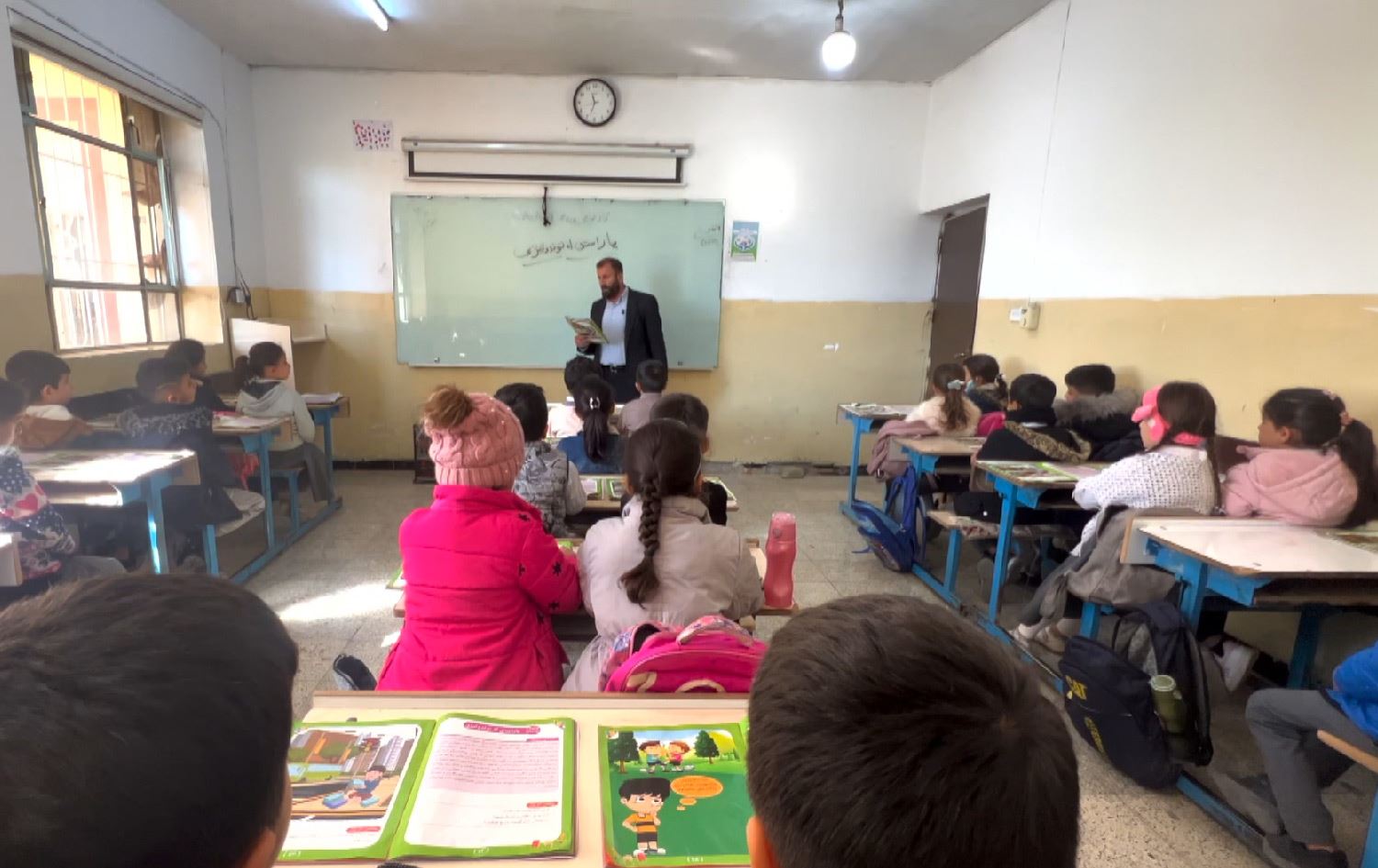 شەش قوتابخانە لە حاجیاوا و چوارقوڕنە سێ دەوامییان تێدا دەکرێت