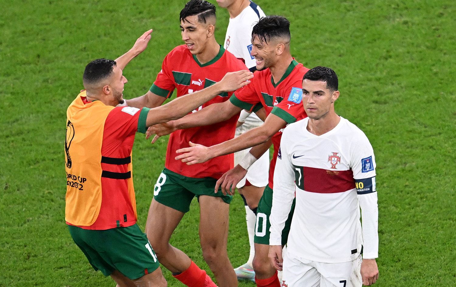 Kûpaya Cîhanî - Mexrîb derbasî nîvfînalê bû û Portugalê jî xatir xwest