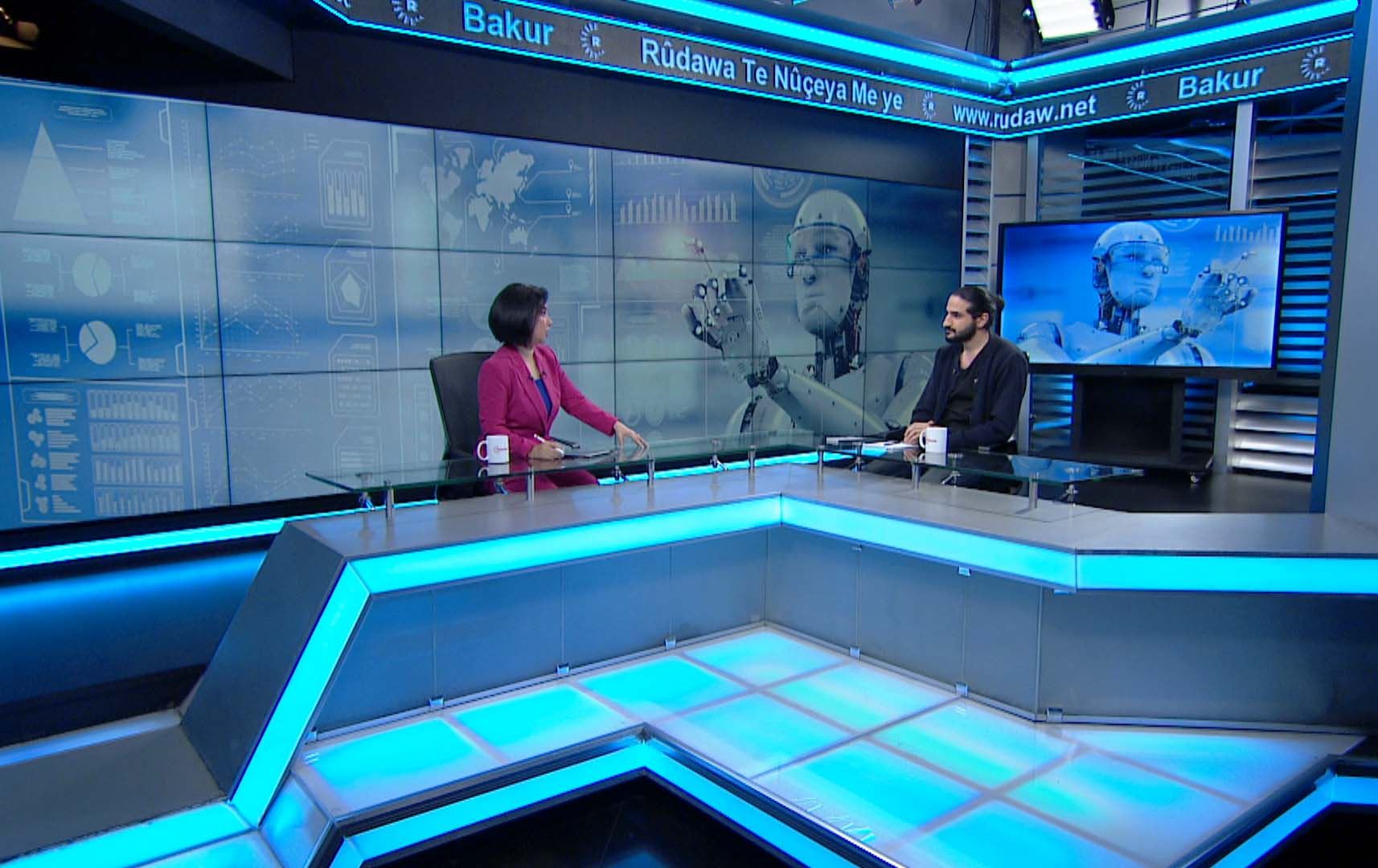 دوو کورد رۆبۆتێک دروست دەکەن: 'دەتوانێت کاری 100 رۆژنامەڤان بکات'