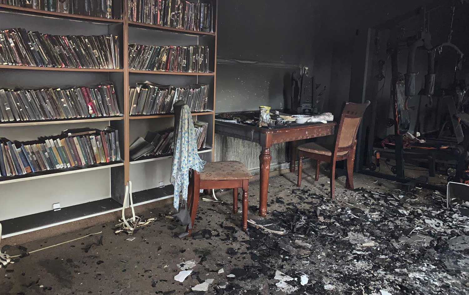 ئاگرەکەی ماڵی ئافرەتانی هەڕەشەلێکراوی هەولێر ژنێک کردوویەتییەوە کە "کێشەی دەروونی هەبووە"