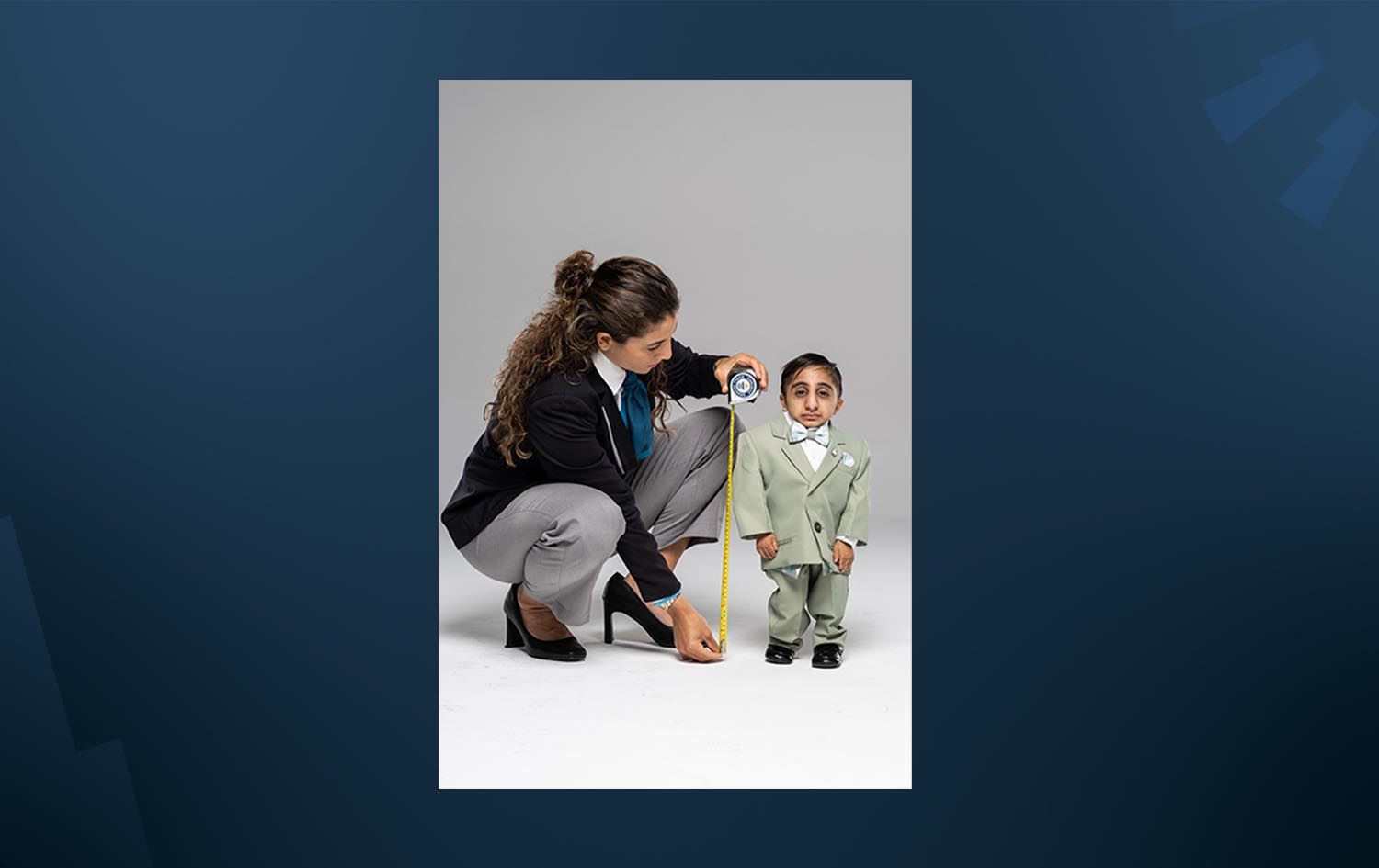 کوردێک بە باڵاکورتترین پیاوی جیهان لە کتێبی گینس تۆمار دەکرێت