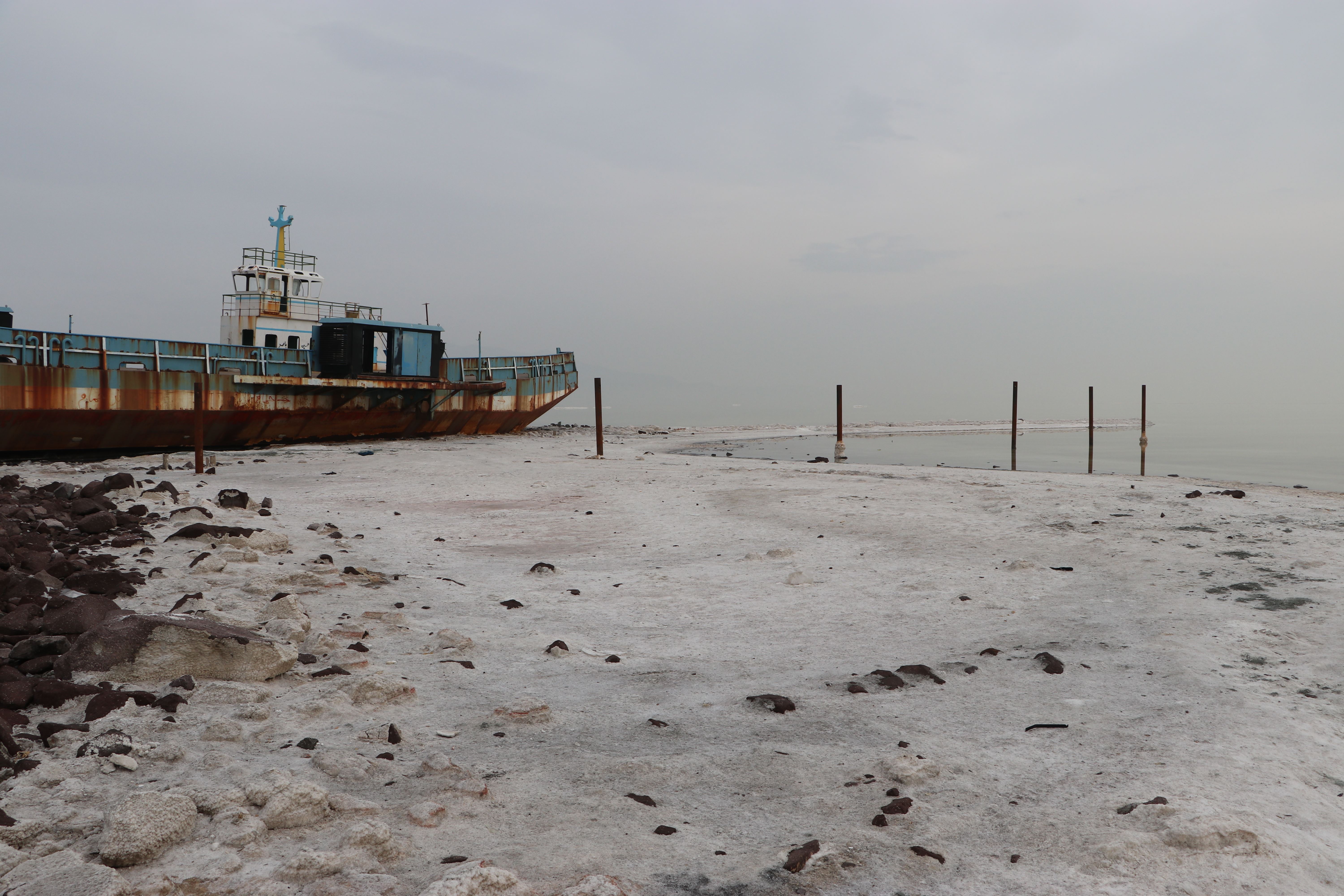 دەریاچەی ورمێ خەریکە بە تەواوی وشک دەبێت