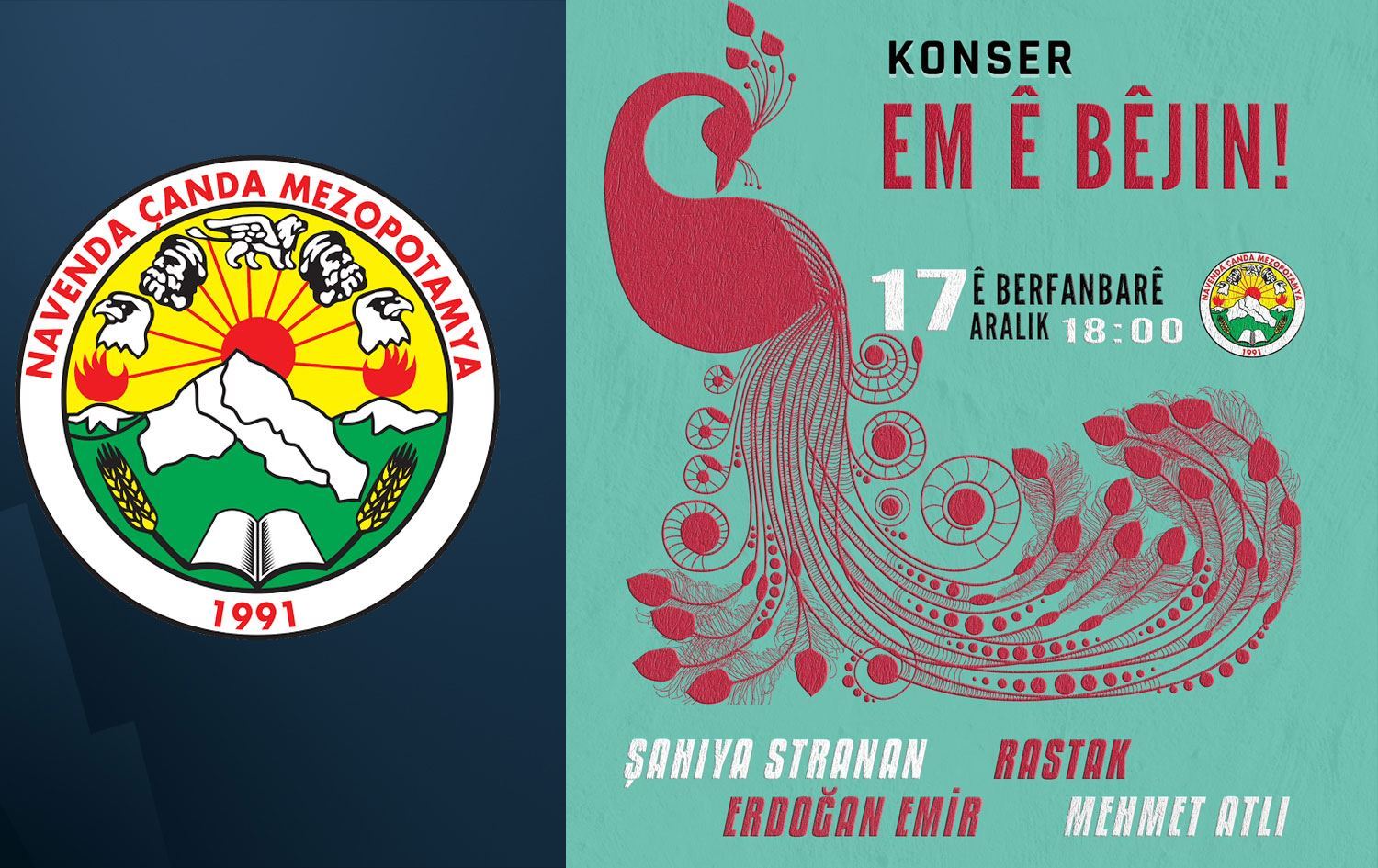 Li Stenbolê şahiya Navenda Çanda Mezopotamya hat qedexekirin