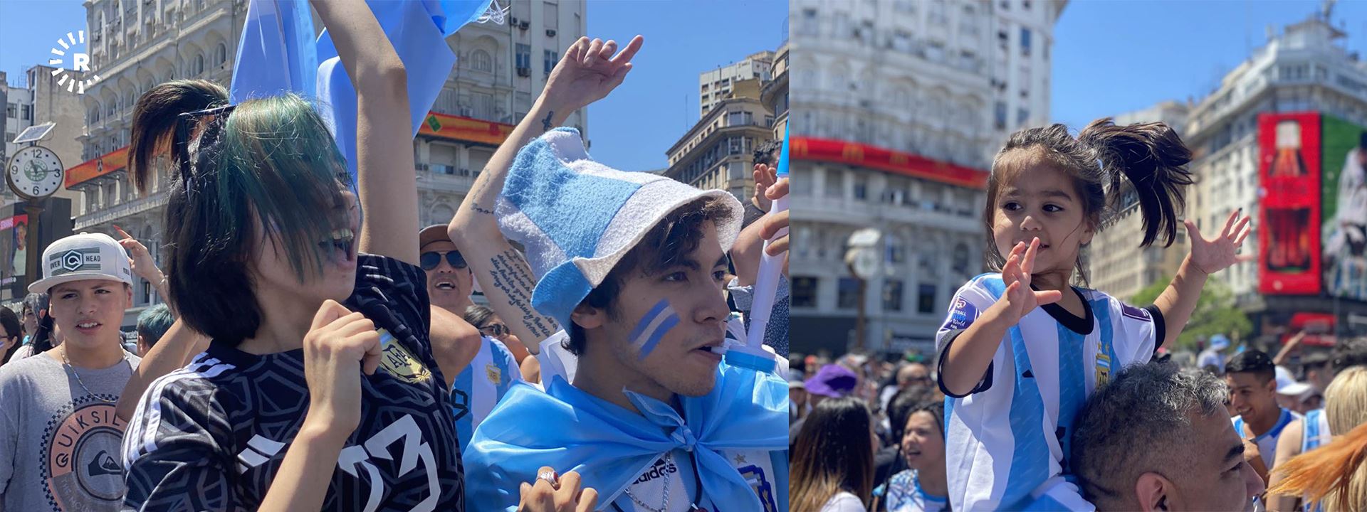 FOTO – On binlerce Arjantinli final maçını Buenos Aires'te takip etti