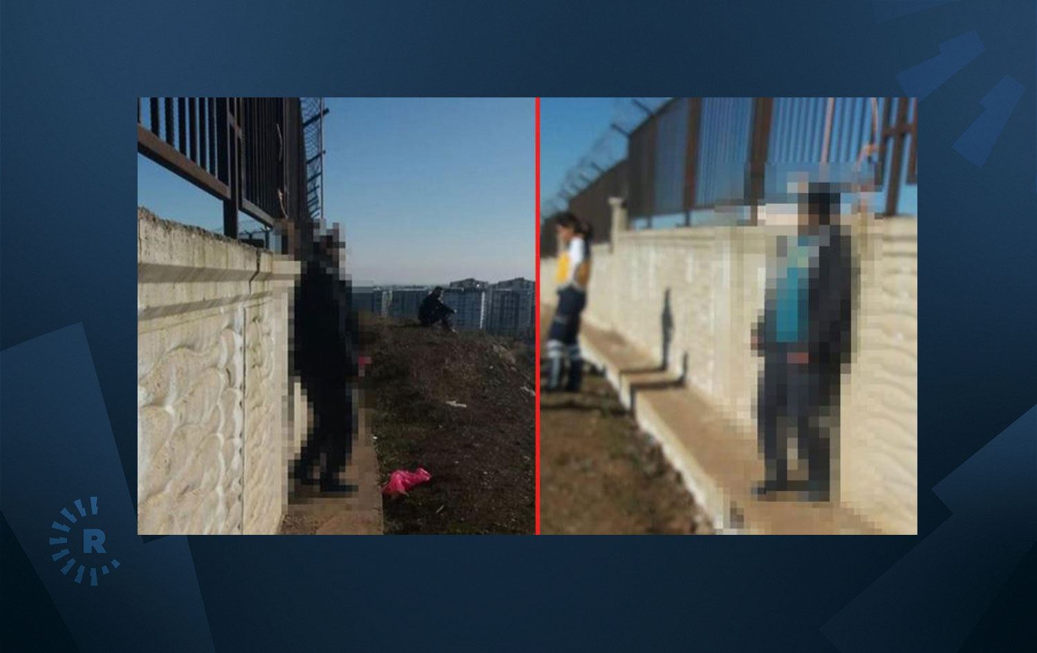 Demir korkuluklara asılı halde bulunan gencin mesajı ortaya çıktı