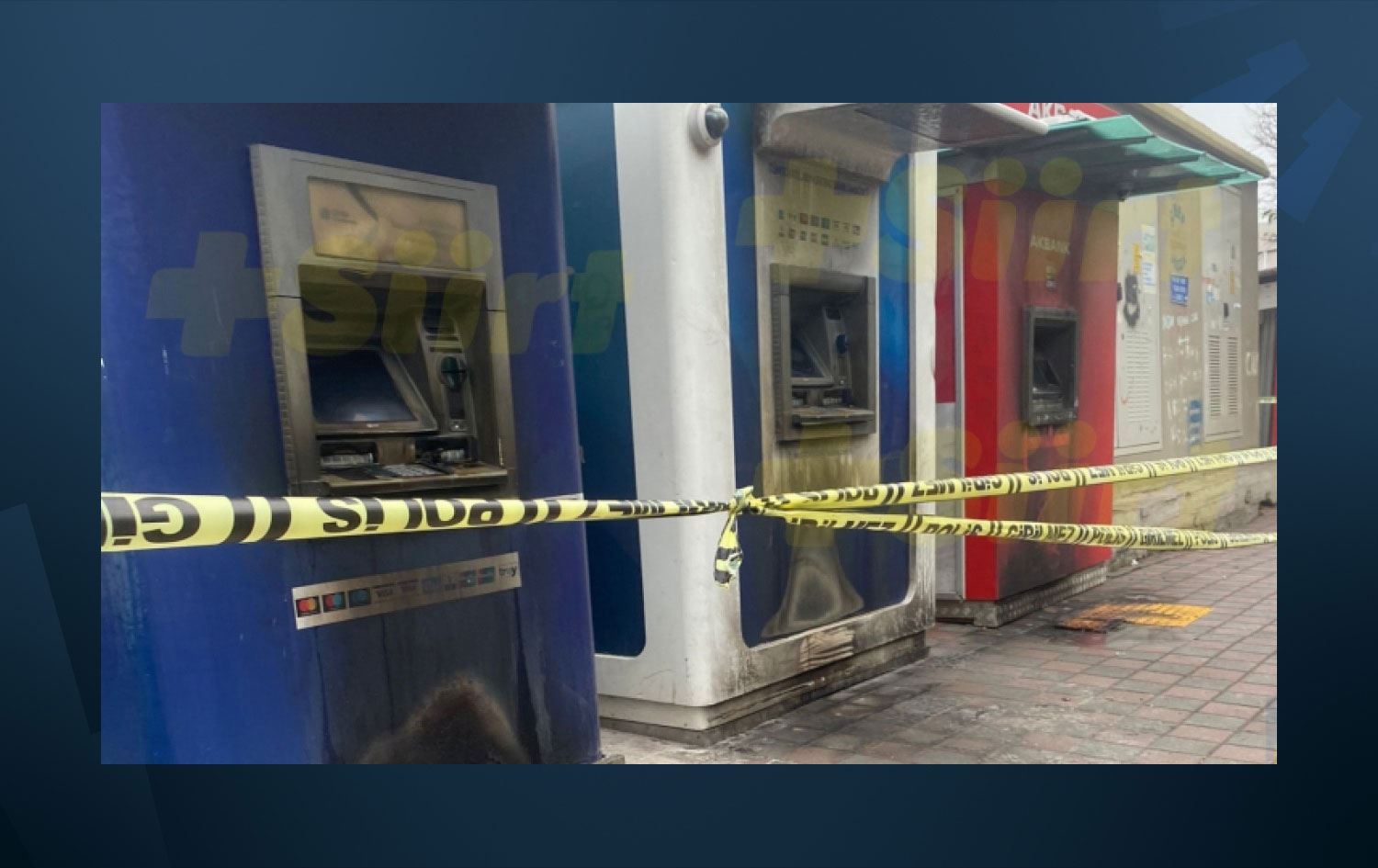 Li Sêrtê ATMyên 5 bankan hatin şewitandin