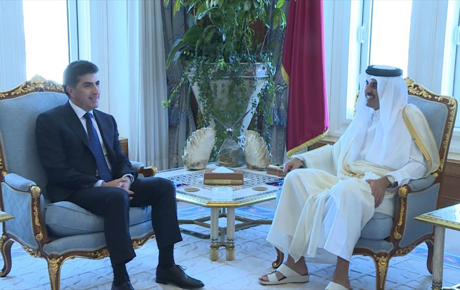 Neçirvan Barzani, Dünya Kupası organizasyonu için Katar Emiri’ni tebrik etti