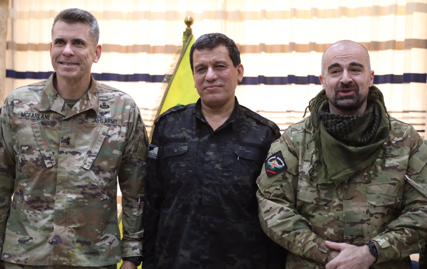 Bafil Talebanî û Mezlûm Kobanî li Rojavayê Kurdistanê civiyan