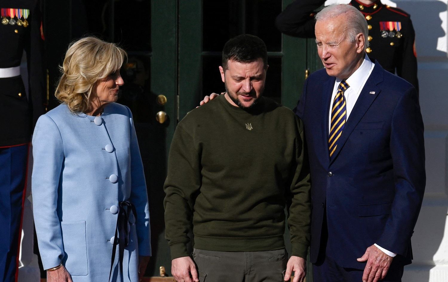 Zelensky di yekem serdana xwe de çû Amerîkayê