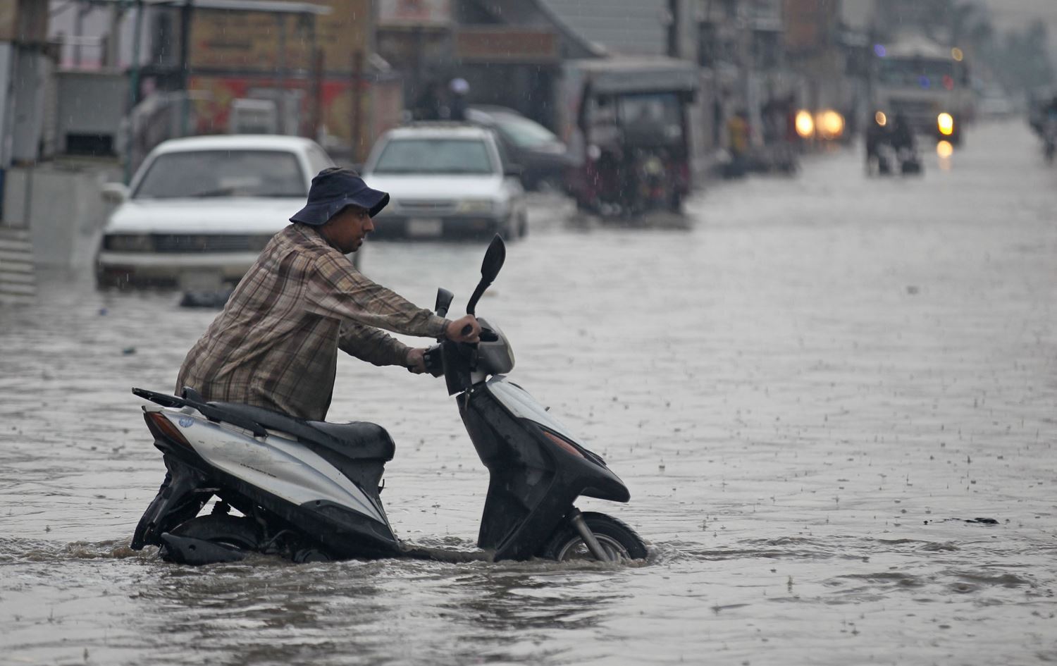 کەشناسیی عێراق: لە پێنج پارێزگا لافاو روودەدات