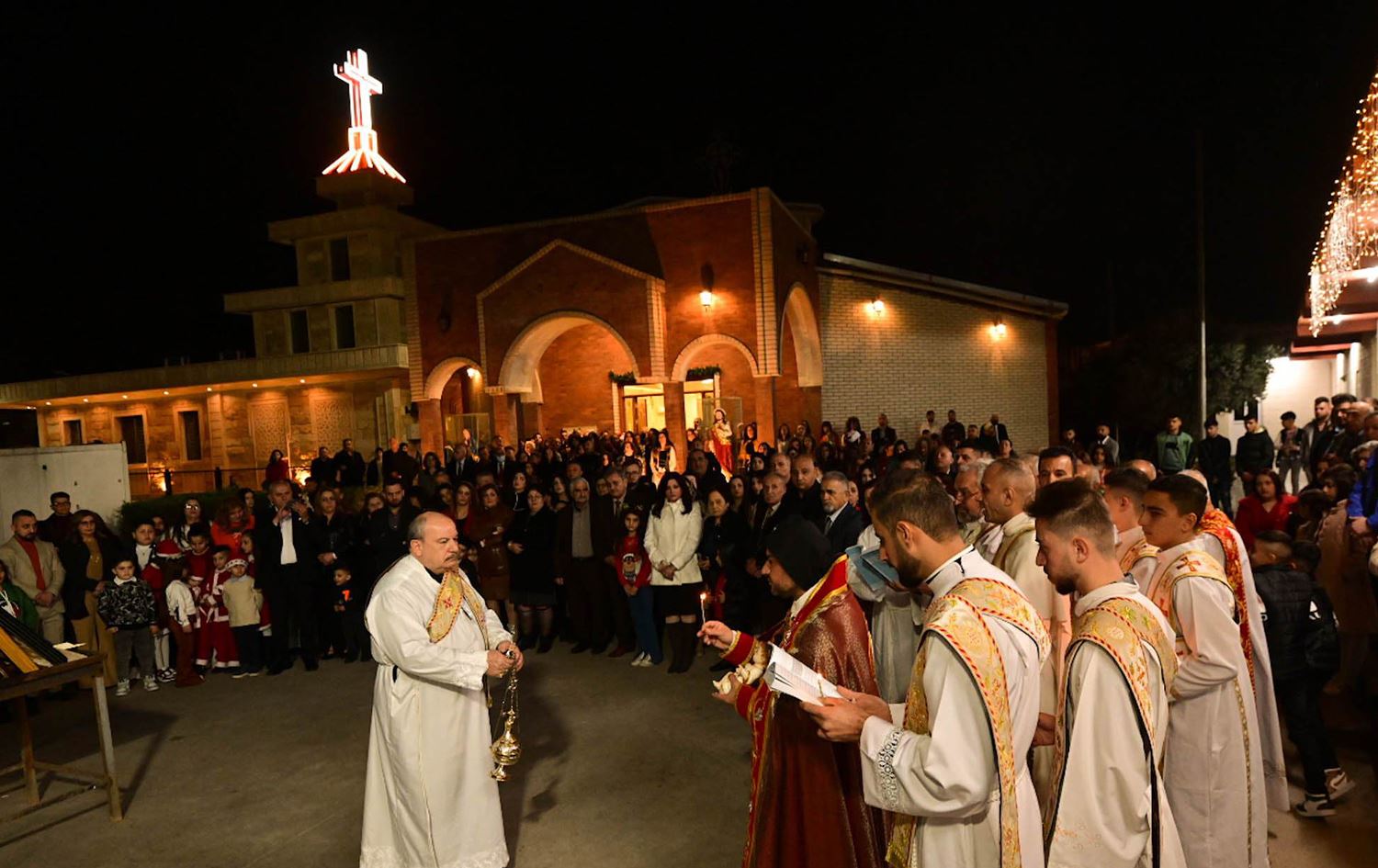 Kurdish officials preach coexistence on Christmas