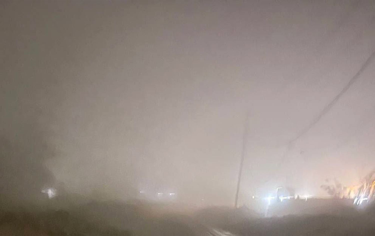 تەم و باران خوێندنى سێ پارێزگا و گەشتى فڕۆکەخانەى بەغداى راگرت