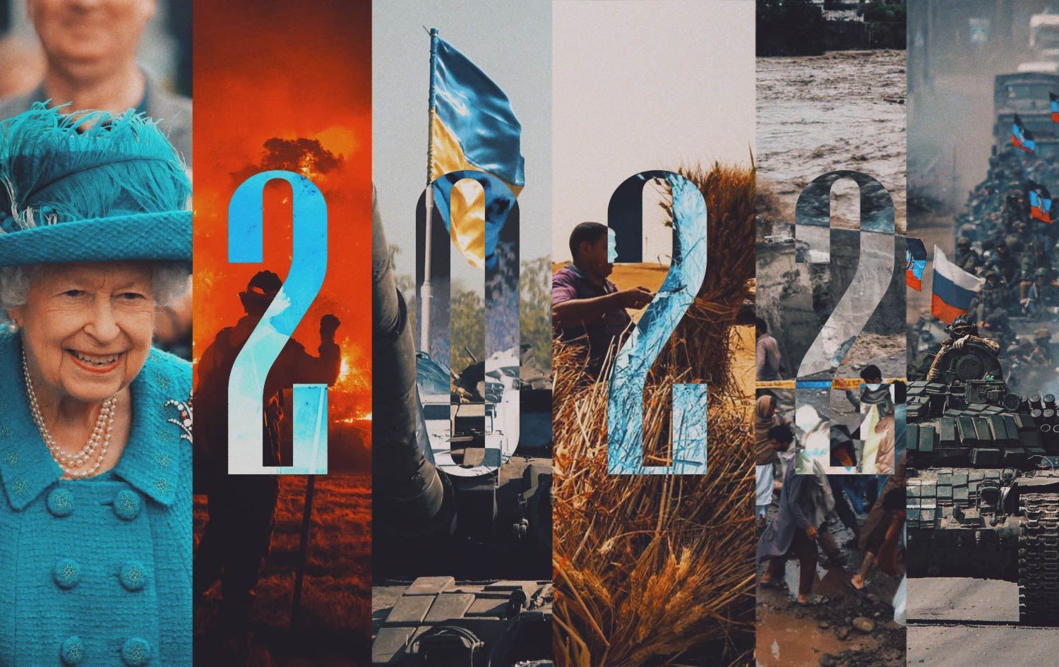 Bûyerên herî girîng ên 2022an; ji şerê Ukraynayê heta Kûpaya Cîhanê