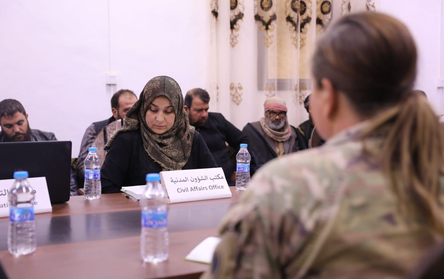 Koalisyon güçleri, SMO yöneticileri ile EL Tanıf üssünde bir araya geldi