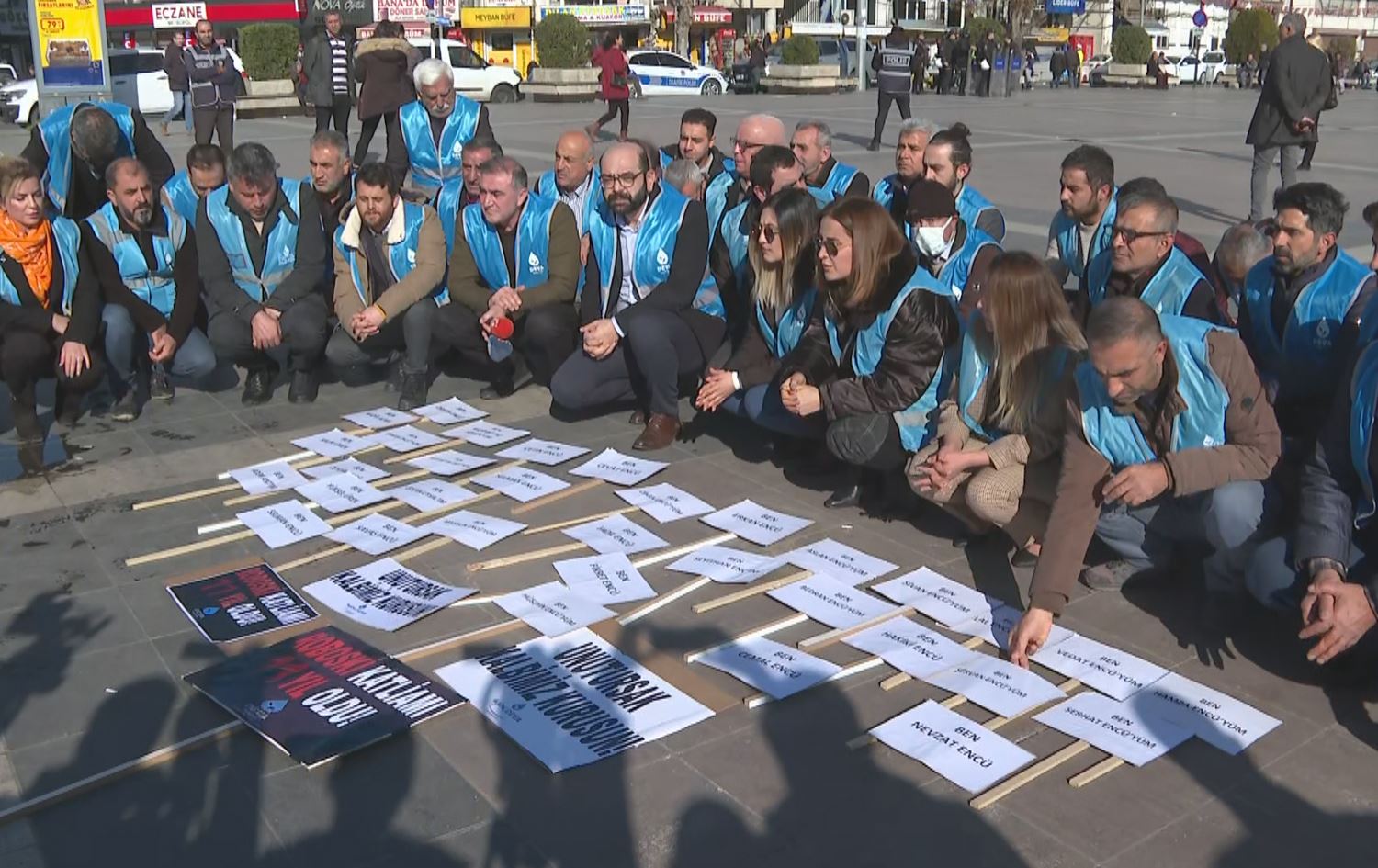 AMED - Partiya DEVAyê Komkujiya Roboskiyê protesto kir