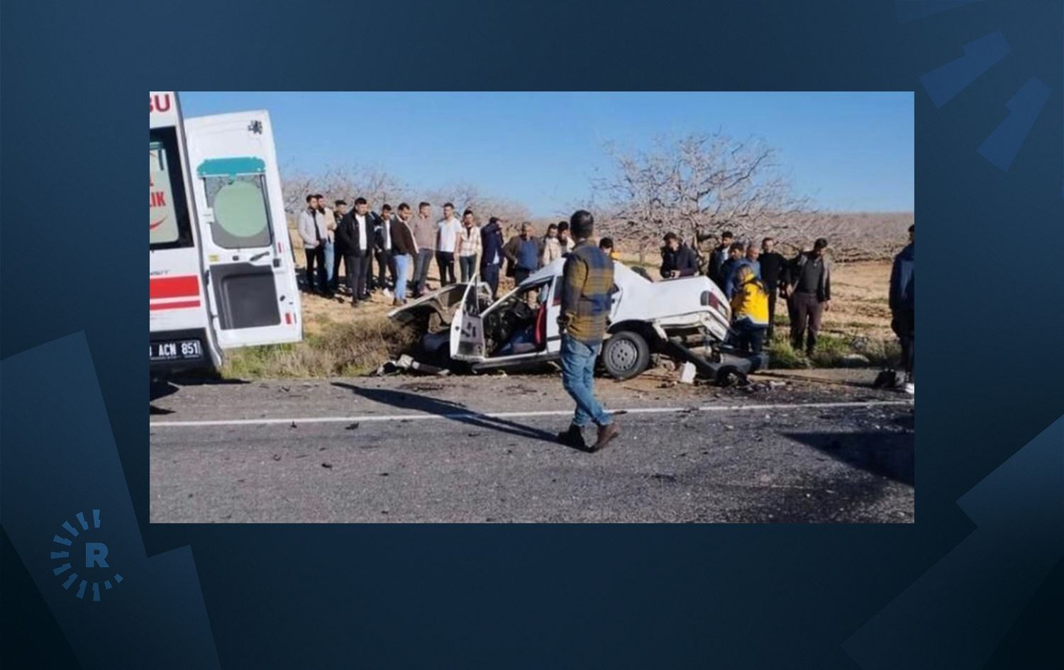 Urfa’da düğün yolunda kaza: Anne, baba ve 4 yaşındaki kızları öldü