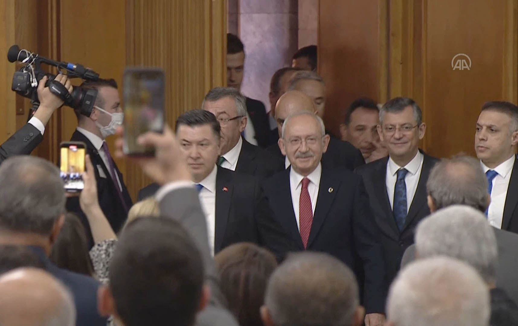 هەڵبژاردن تەوەری کۆبوونەوەی فراکسیۆنەکانی پەرلەمانی تورکیا بوو