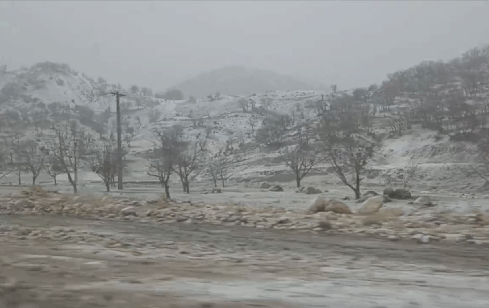 شەپۆلێکی بەفربارین رۆژهەڵات، باکوور و باشووری کوردستانی گرتووەتەوە