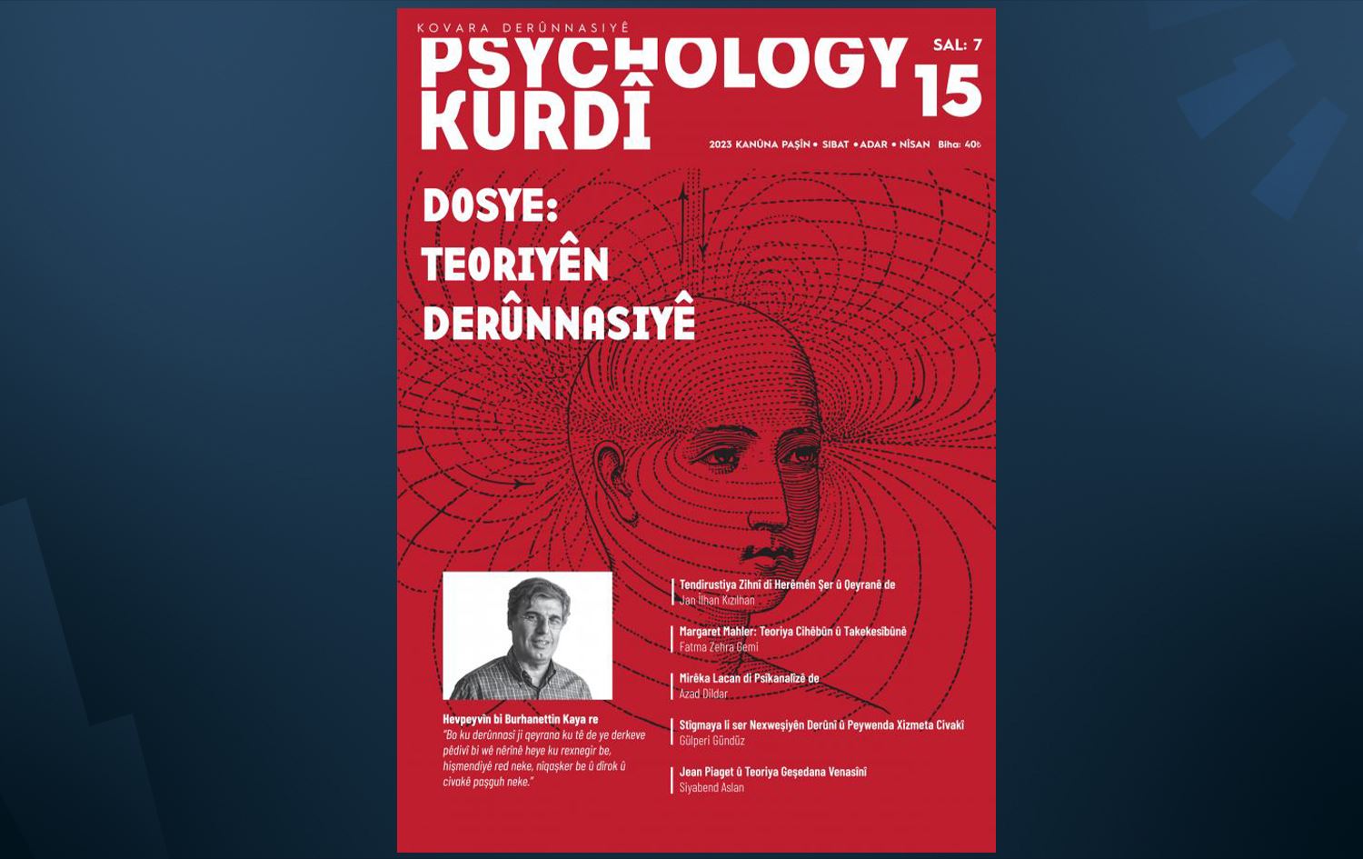 Hejmara nû ya Kovara Derûnnasiyê Psychology Kurdî derket
