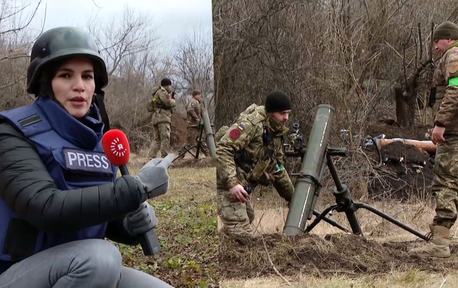 UKRAYNA- Rûdaw ekibi savaş cephesinde!