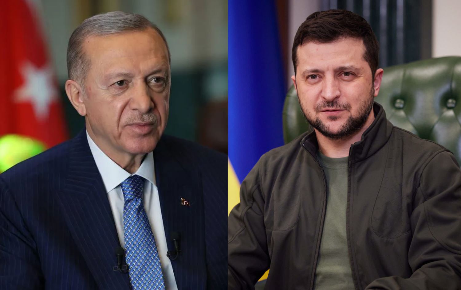 ئەردۆغان بۆ زیلینسکی: بۆ کۆتاییهێنان بە جەنگ ئامادەین بۆ نێوەندگیری