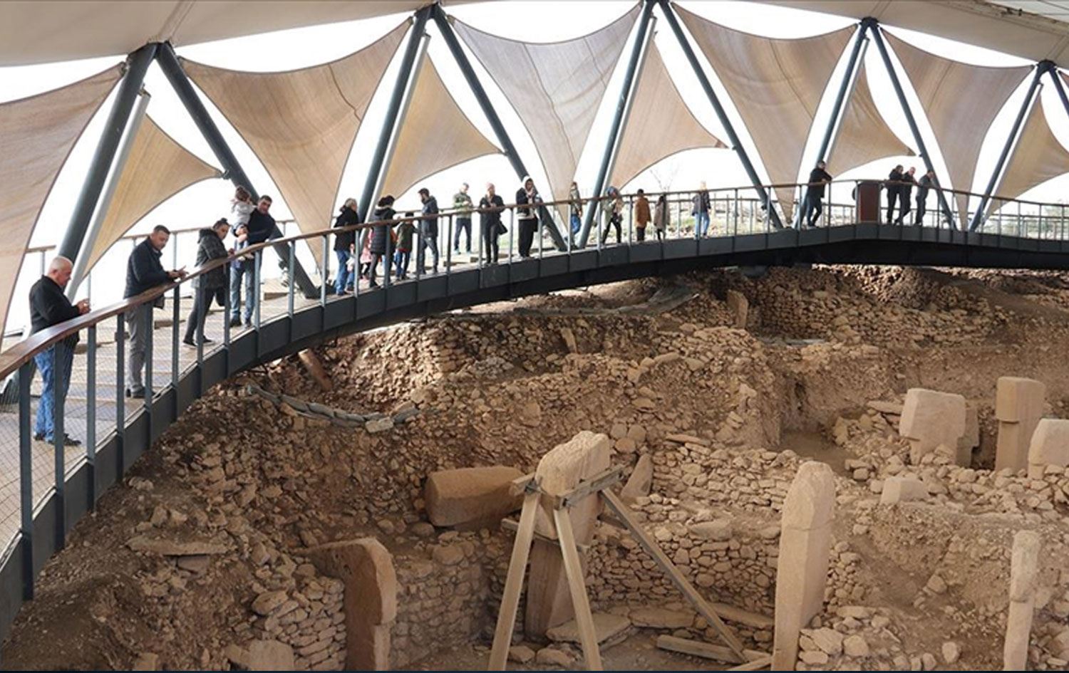 Göbeklitepe 2022 yılında ziyaretçi rekoru kırdı