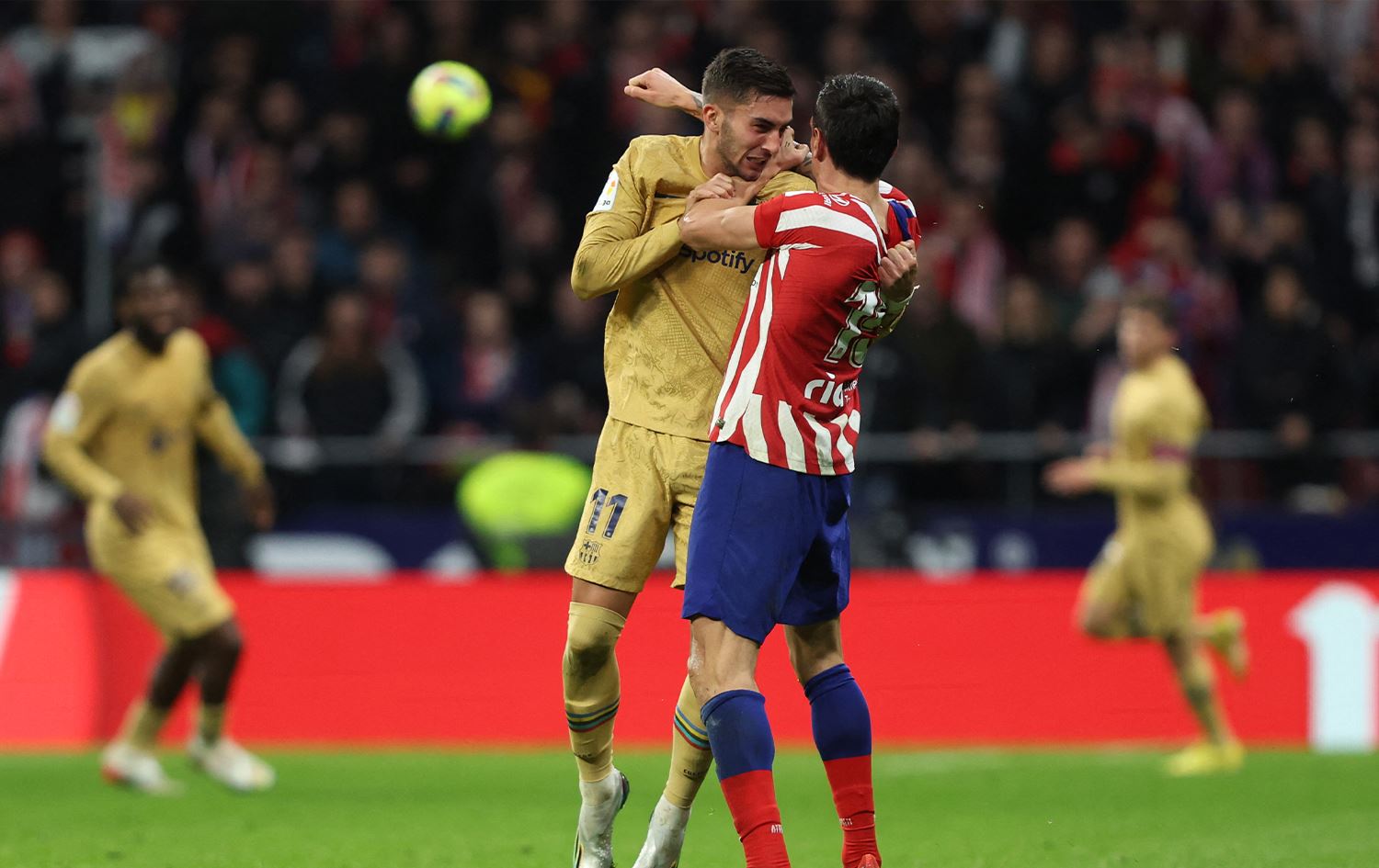 ئەگەری هەیە بارسا و ئاتلێتیکۆ بە تووندی سزابدرێن