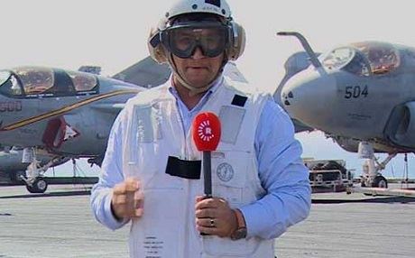 Rûdaw, IŞİD’i vuran uçakların kalktığı gemide