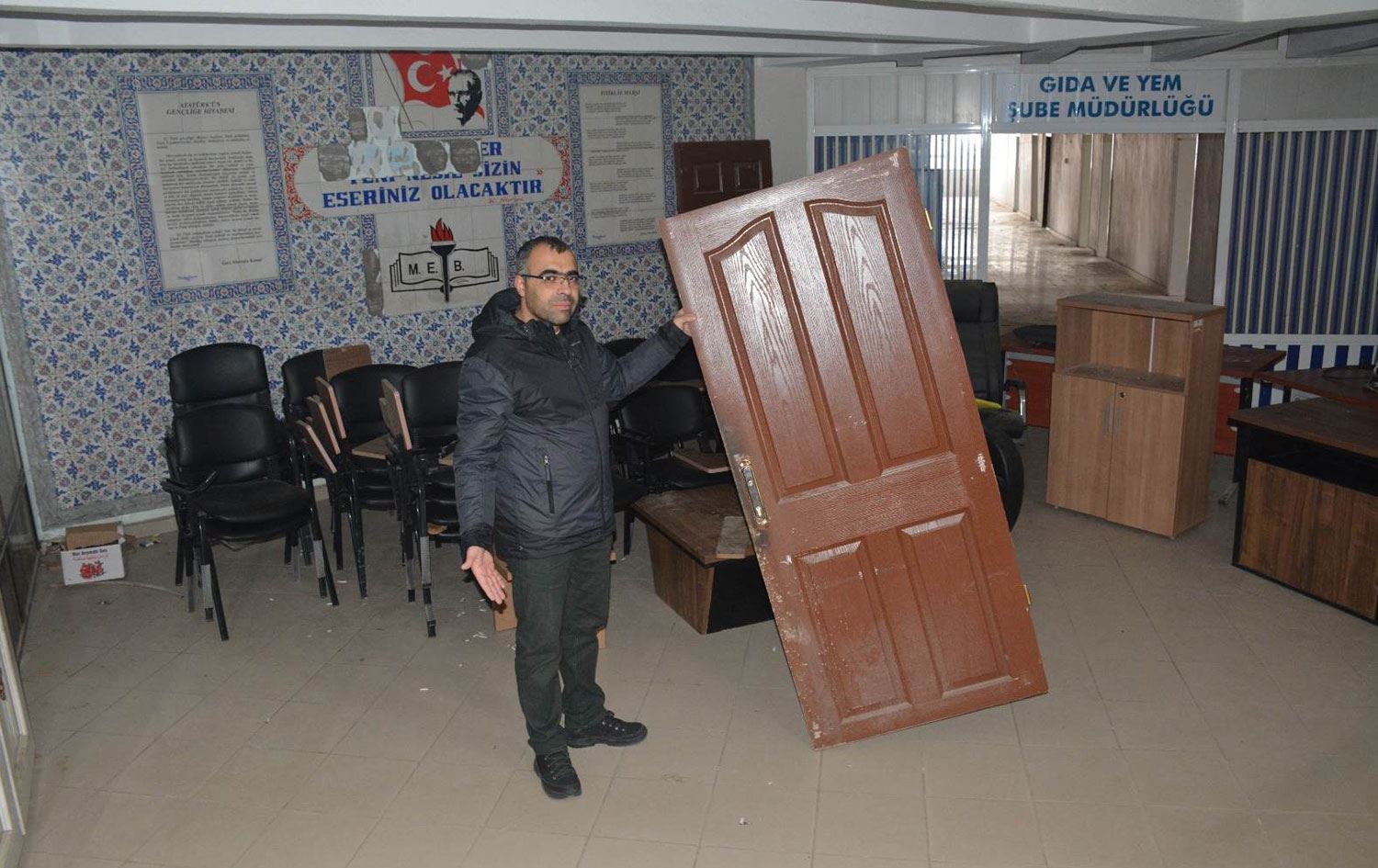 Bitlis Gazeteciler Cemiyeti’nin çalınan kapısı bulundu