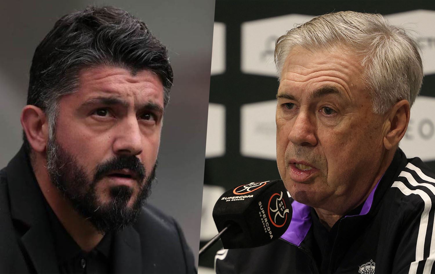 لێدوانی ئەنچیلۆتی و گاتوسۆ لەبارەی یارییەکەی جامی سوپەری ئیسپانیا