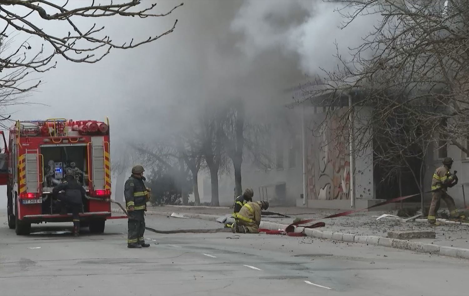 Russia resumes missile, drone attacks on Ukraine’s Kherson