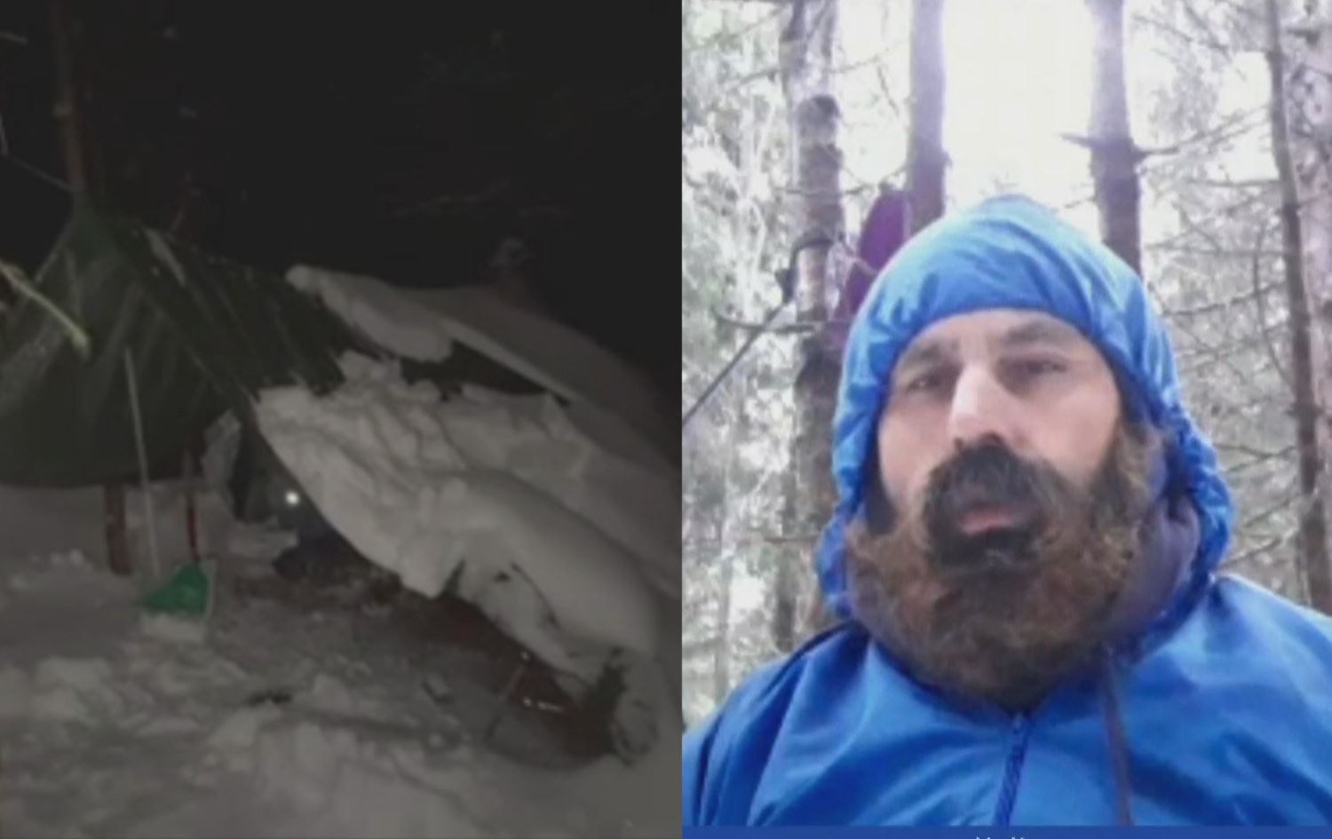 لە نەرویج کۆچبەرێکی کورد 5 ساڵە لە نێو دارستانێک لە ژێر خێوەتدا دەژی