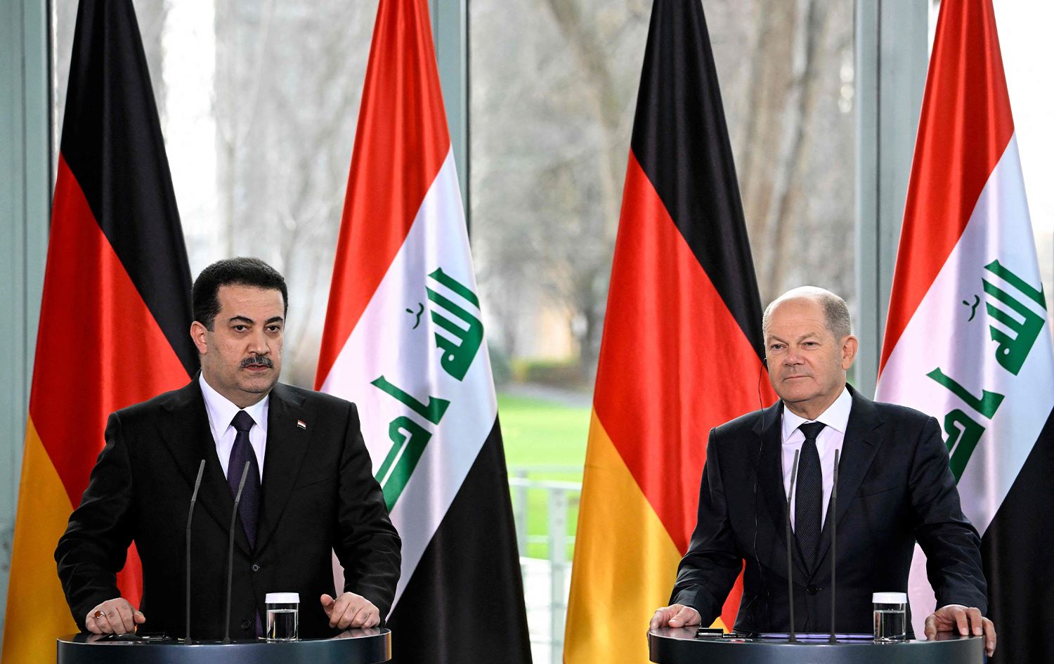 شۆڵتز: لەگەڵ سودانی باسمان لە هاوردەکردنی گازی عێراق کرد