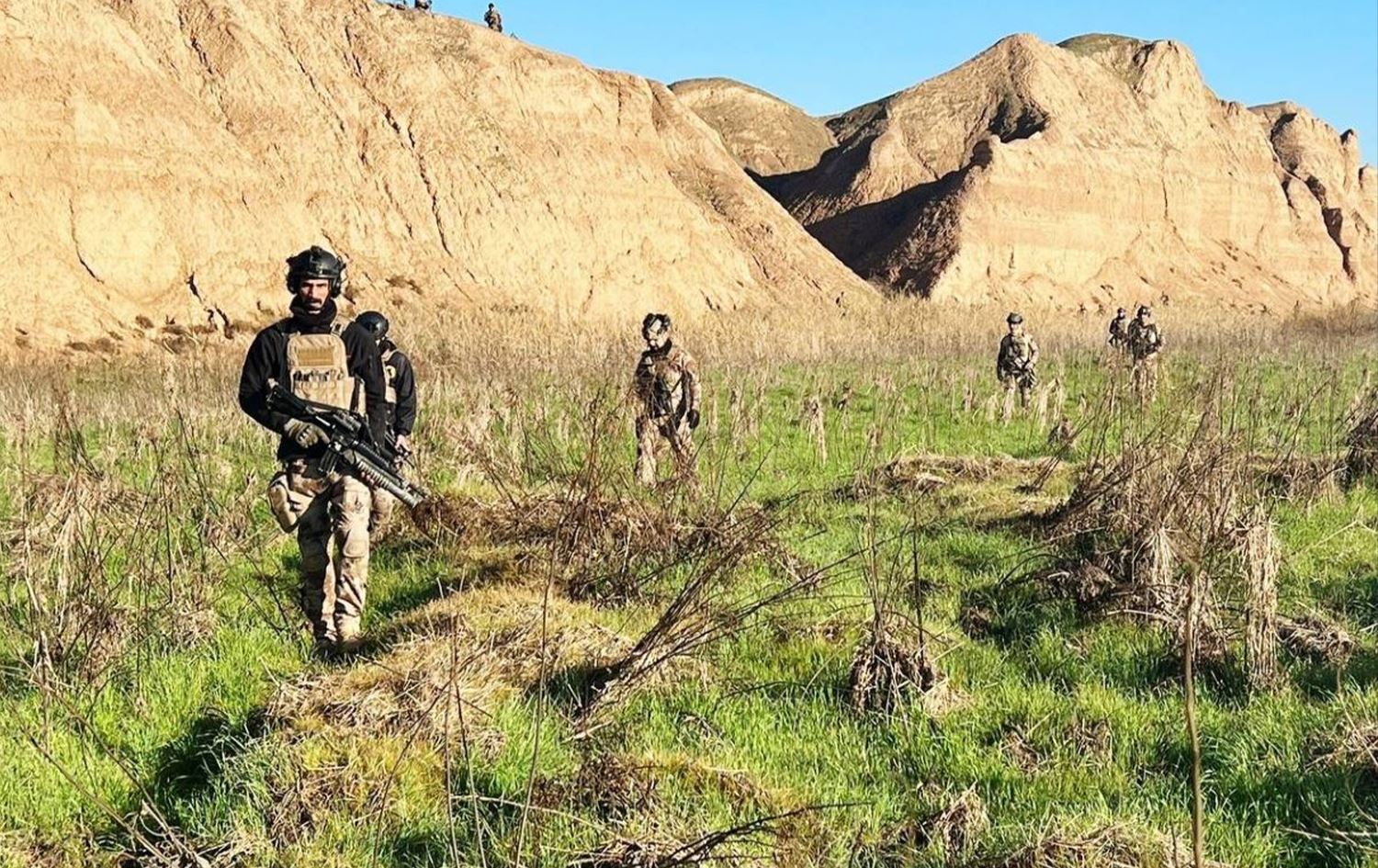 دژەتیرۆری عێراق: لە سنووری سلێمانی دوو 'تیرۆریستمان' دەستگیرکرد