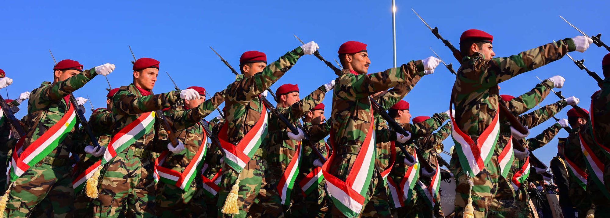 رێوڕەسمی دەرچووانی بەتالیۆنی مغاویریی فەرماندەیی پێشمەرگەی زێرەڤانی