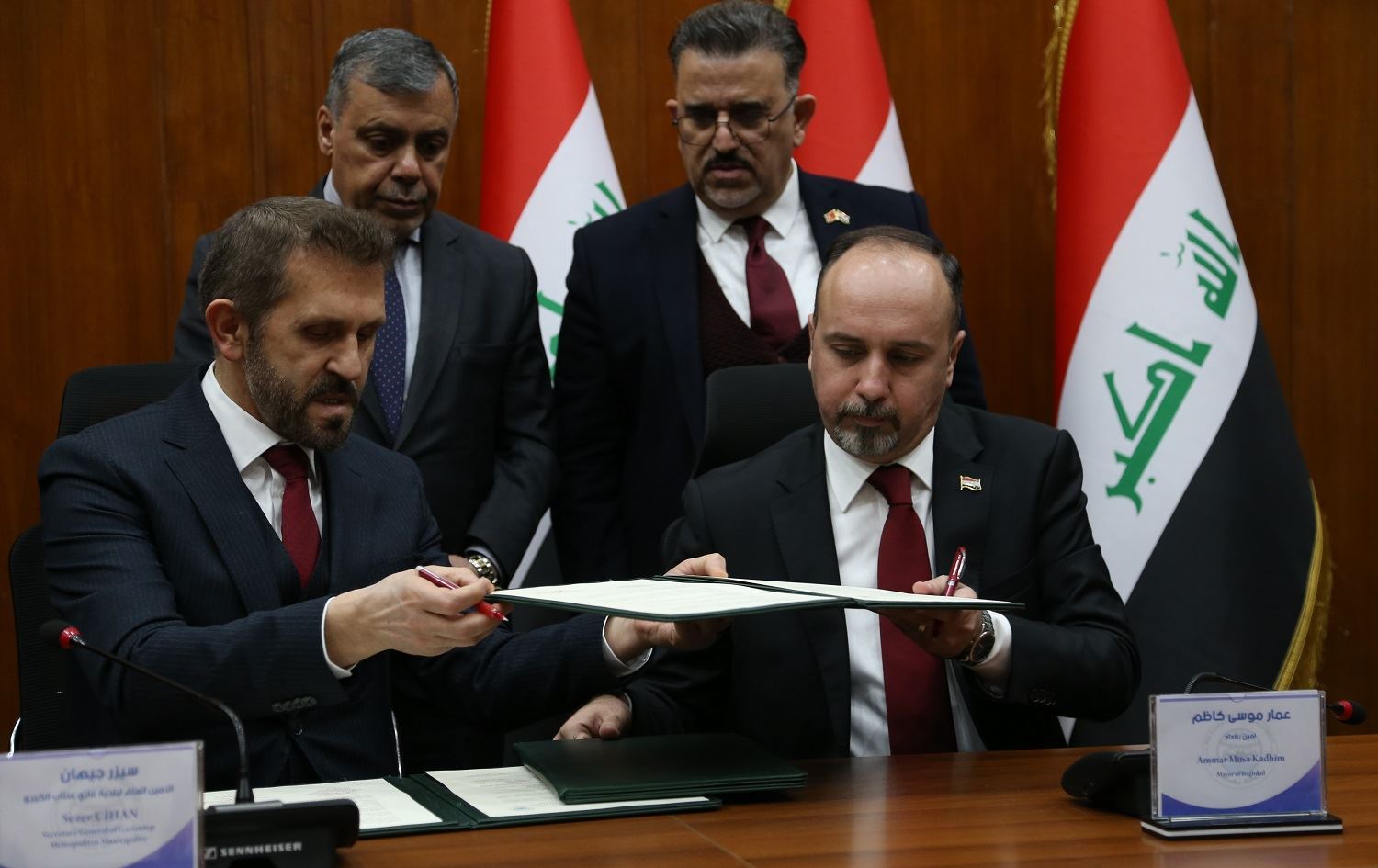 Bağdat ve Antep belediyeleri arasında mutabakat zaptı imzalandı