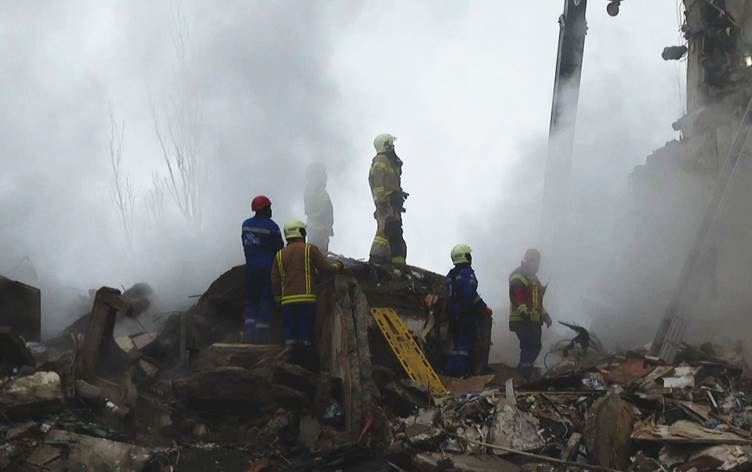 Dnipro kentinde can kaybı 23'e yükseldi