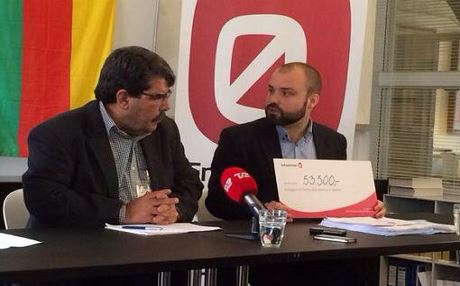 Partiya çepgir a Danîmarkayê piştgiriya aborî dide PYDê