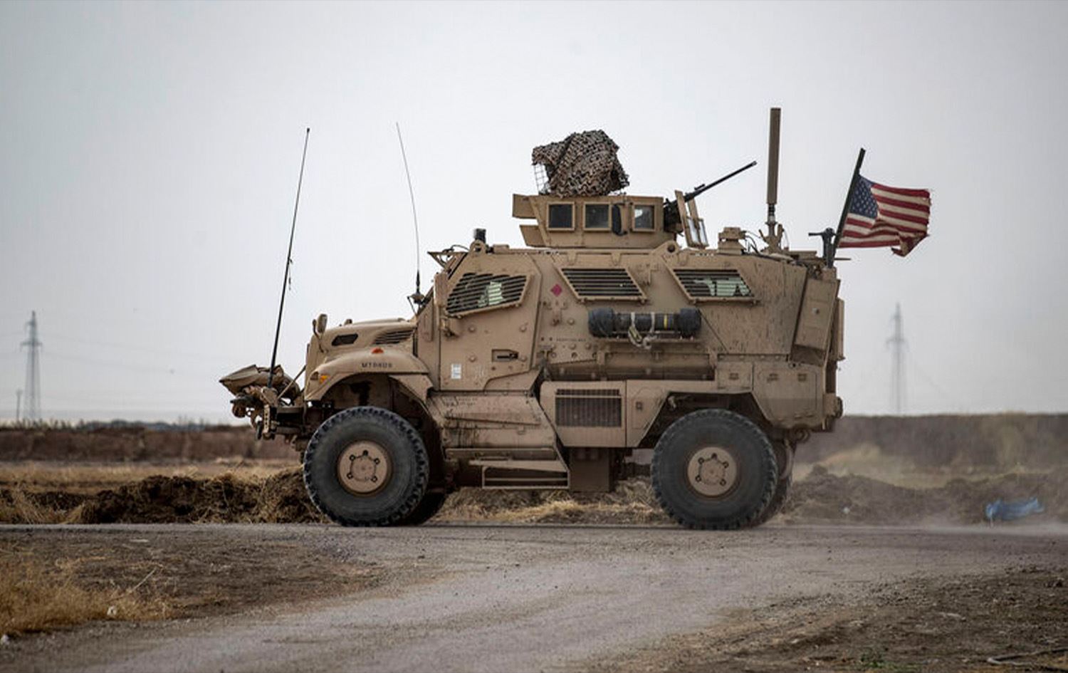 بە سێ درۆن بنکەیەکی سوپای ئەمریکا لە سووریا دەکرێتە ئامانج