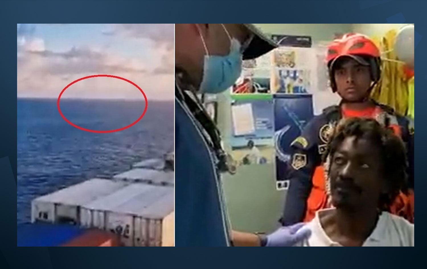 Okyanusta 24 gün mahsur kaldı: Ketçapla hayatta kaldı