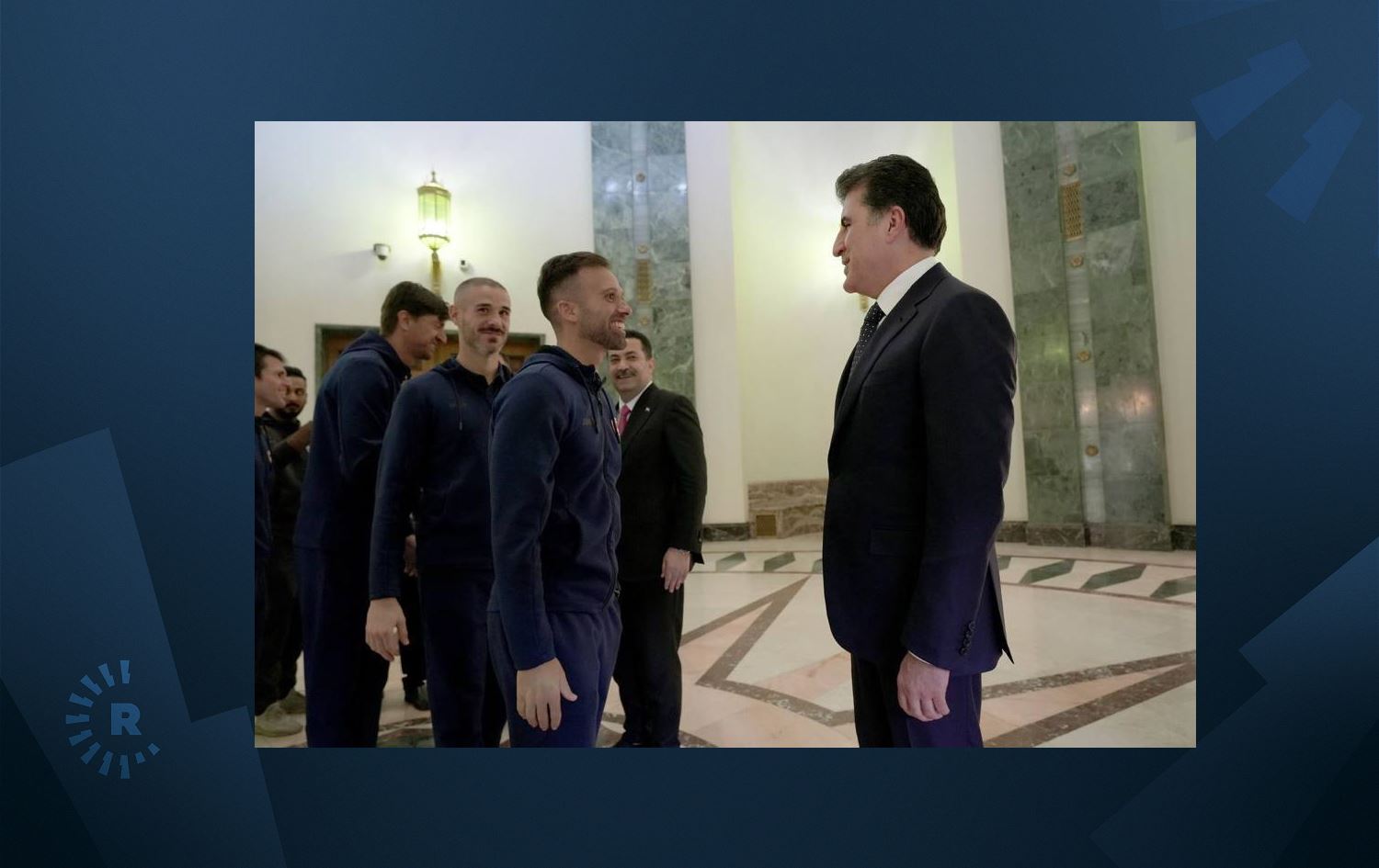 Lîstikvanekî Kurd ê Tîma Iraqê: Nêçîrvan Barzanî em vexwendin bo Hewlêrê