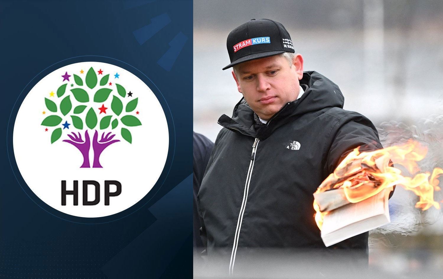 Kur’an-ı Kerim’in yakılmasına HDP’den sert tepki