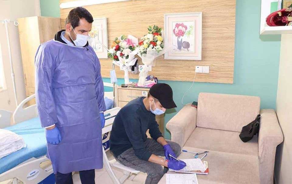 پەروەردەی کۆیە پرسیاری تاقیکردنەوە بۆ قوتابییەک دەباتە نەخۆشخانەی هیوا